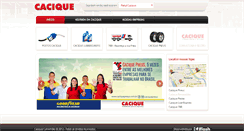 Desktop Screenshot of cacique.srv.br